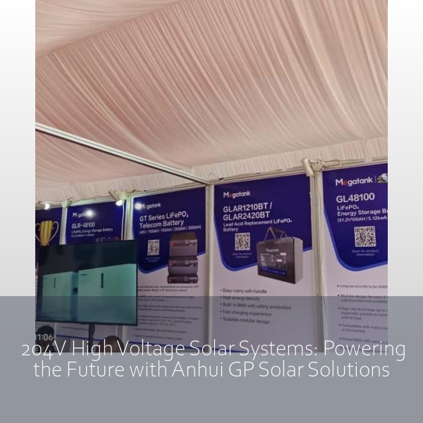 204V High Voltage Solar Systems: Powering the Future with Anhui GP Solar Solutions